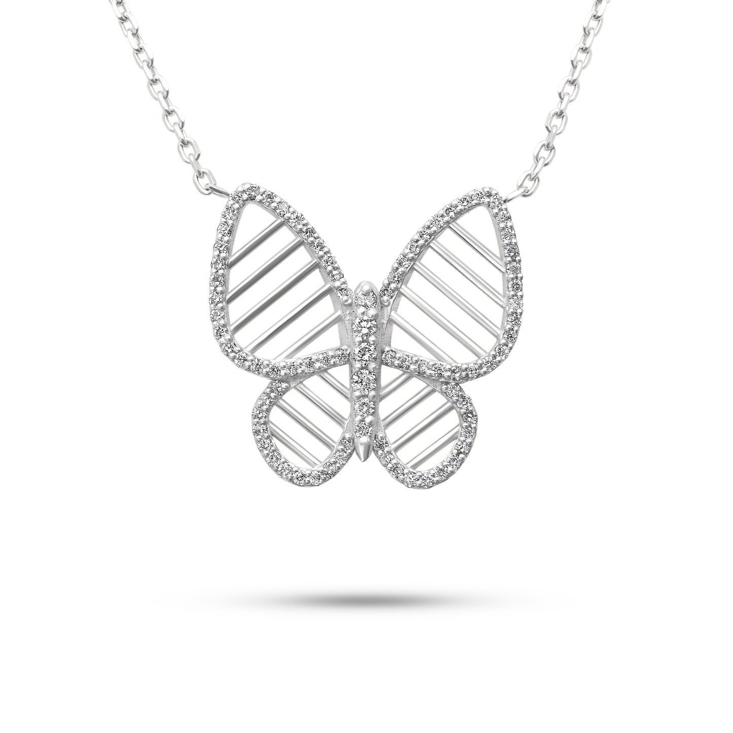 Diamond Butterfly necklace