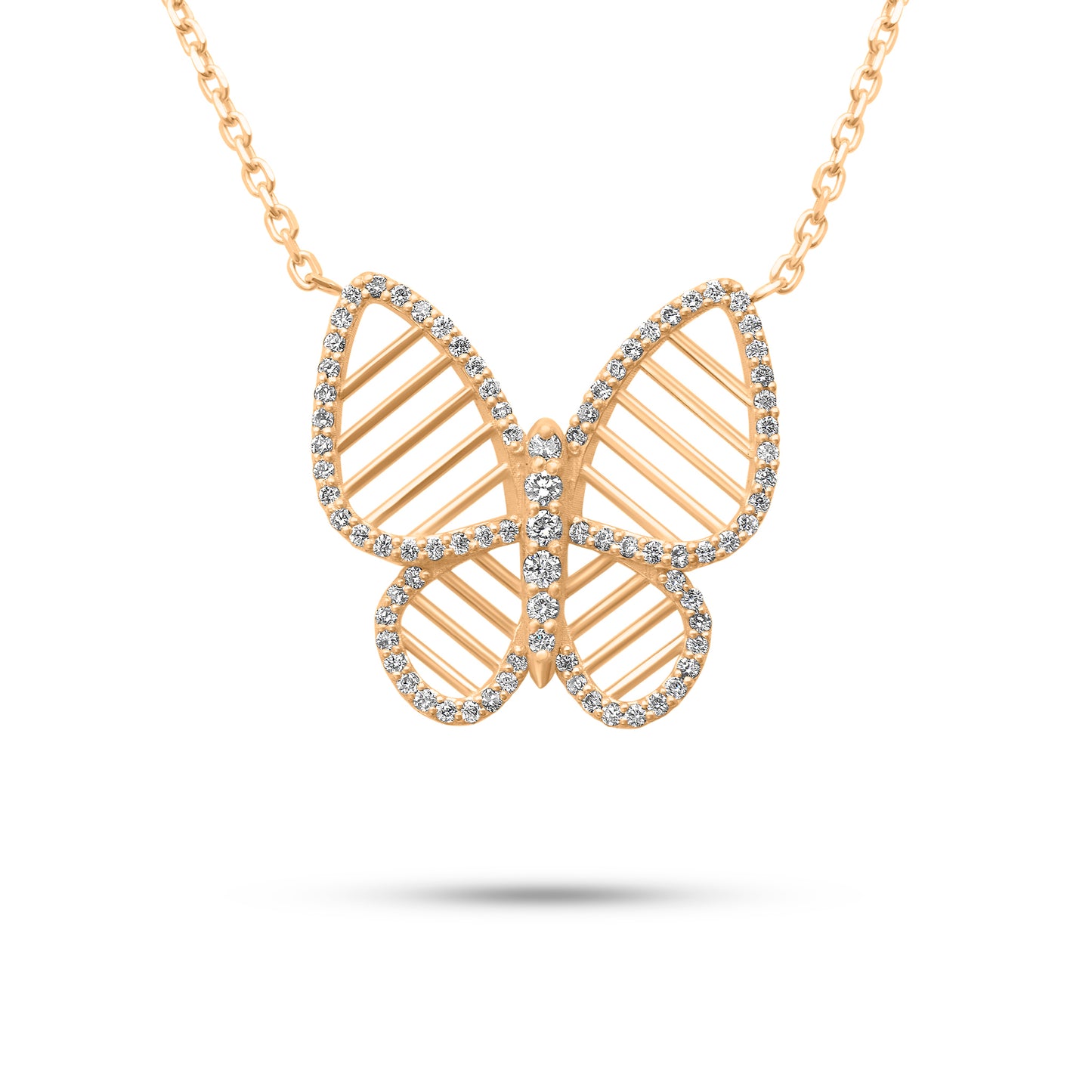 Diamond Butterfly necklace