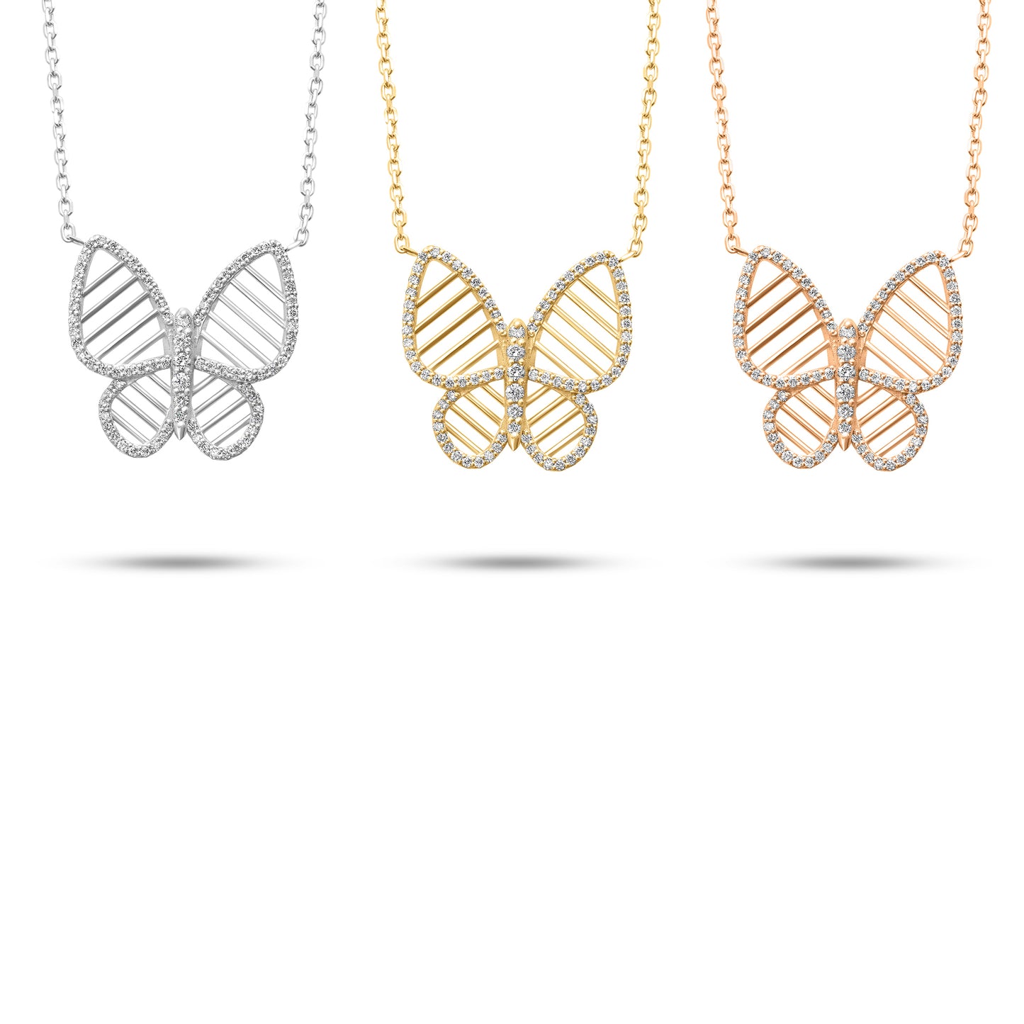 Diamond Butterfly necklace