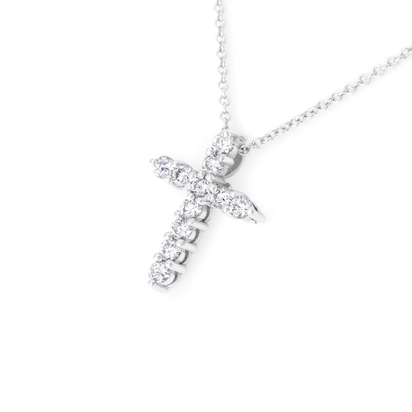 Diamond-Cross-Necklace