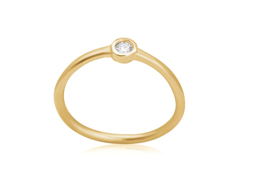 Diamond Wave Ring