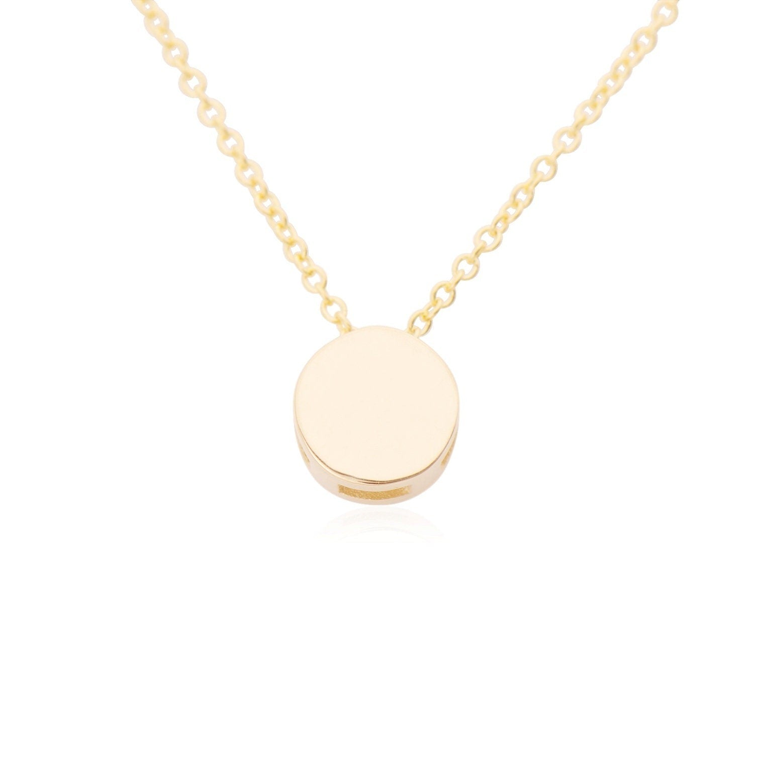 gold coin necklace