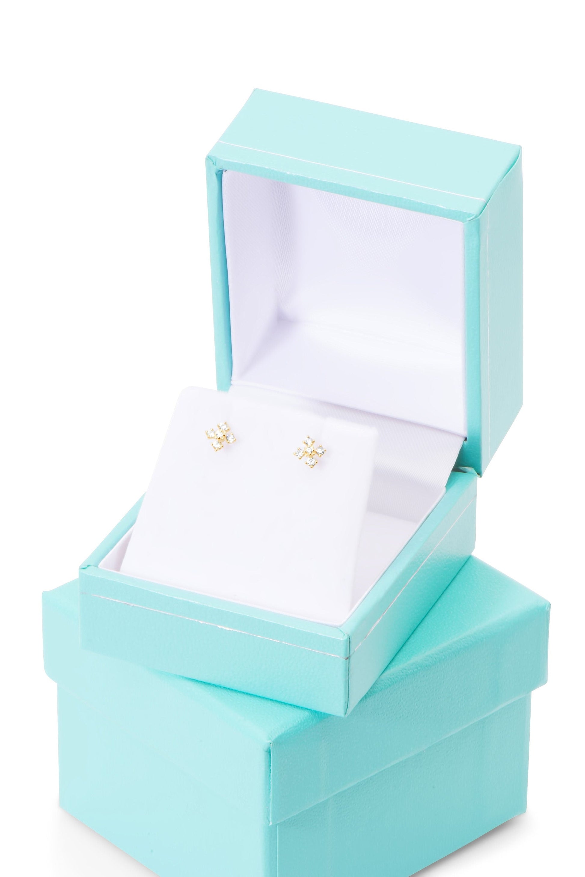  Diamond Cross Earrings