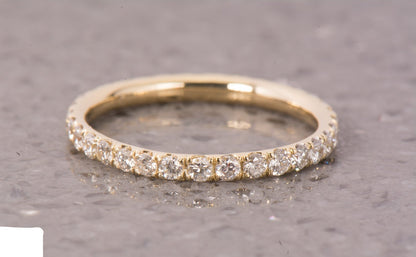 14k Gold Diamond Full Eternity Ring