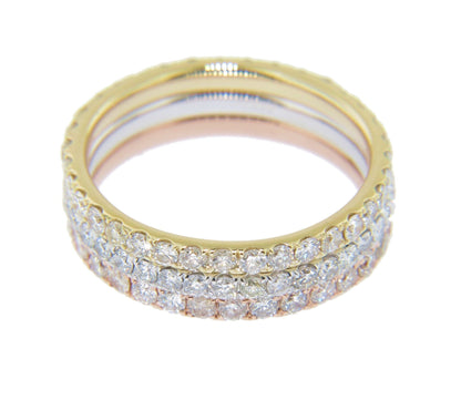 14k Gold Diamond Full Eternity Ring
