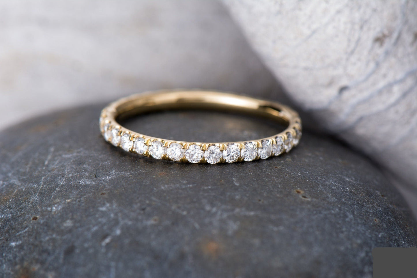 14k Gold Diamond Full Eternity Ring