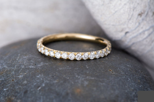 14k Gold Diamond Full Eternity Ring
