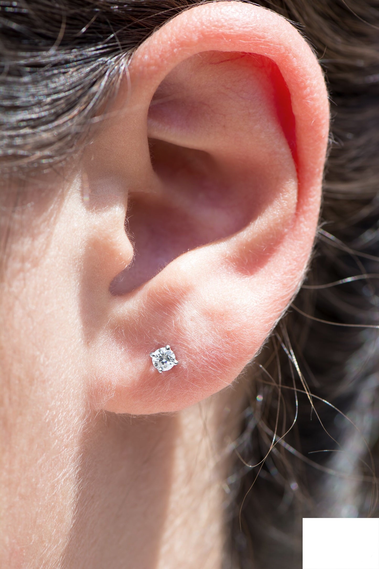 14k Gold Diamond Stud Earrings 0.25ct.