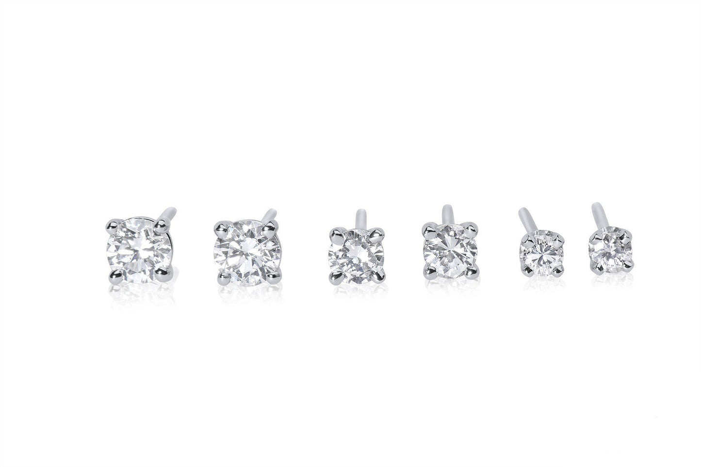 14k Gold Diamond Stud Earrings 0.25ct.