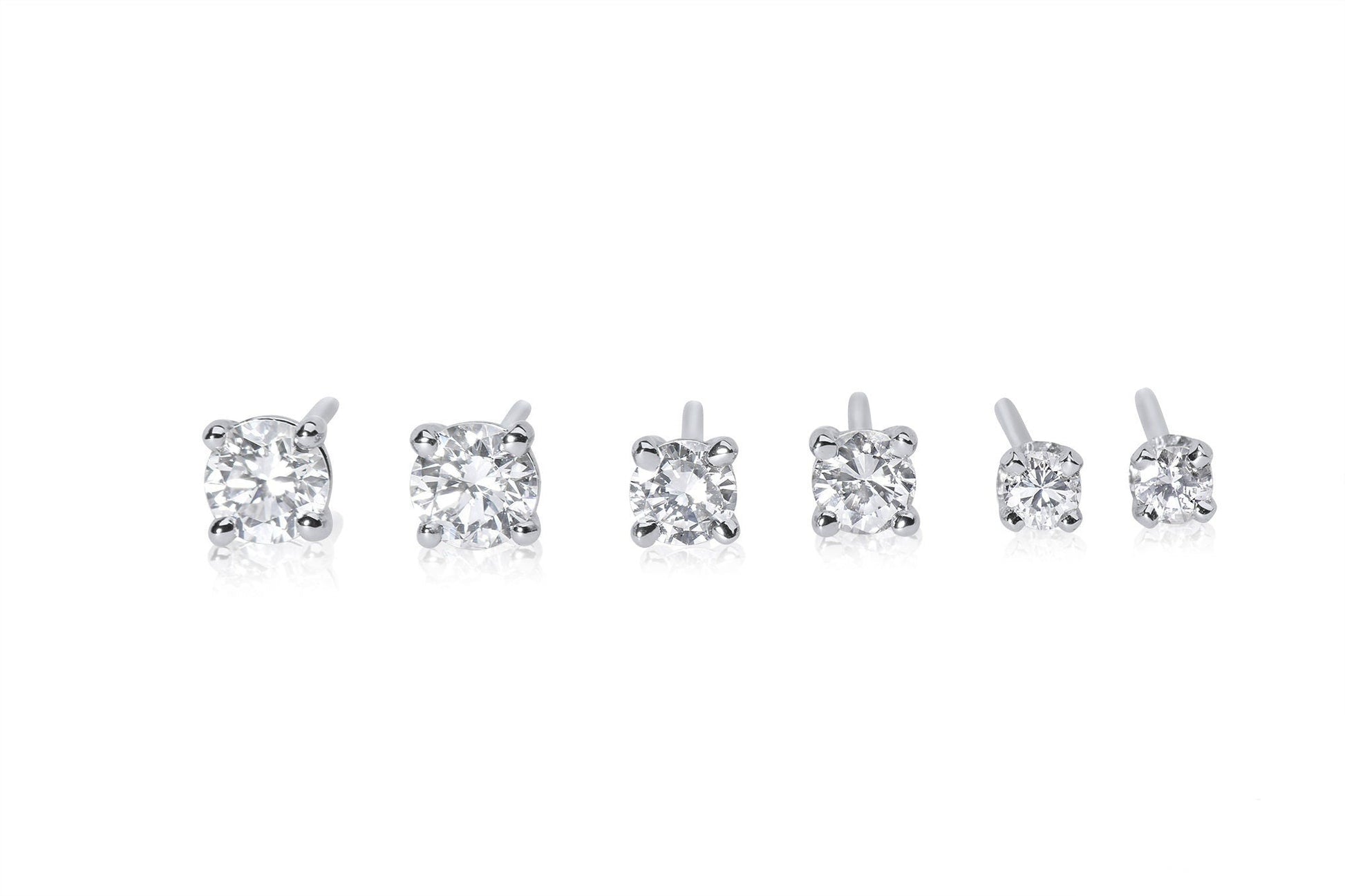 14k Gold Diamond Stud Earrings 0.25ct.
