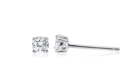 14k Gold Diamond Stud Earrings 0.25ct.