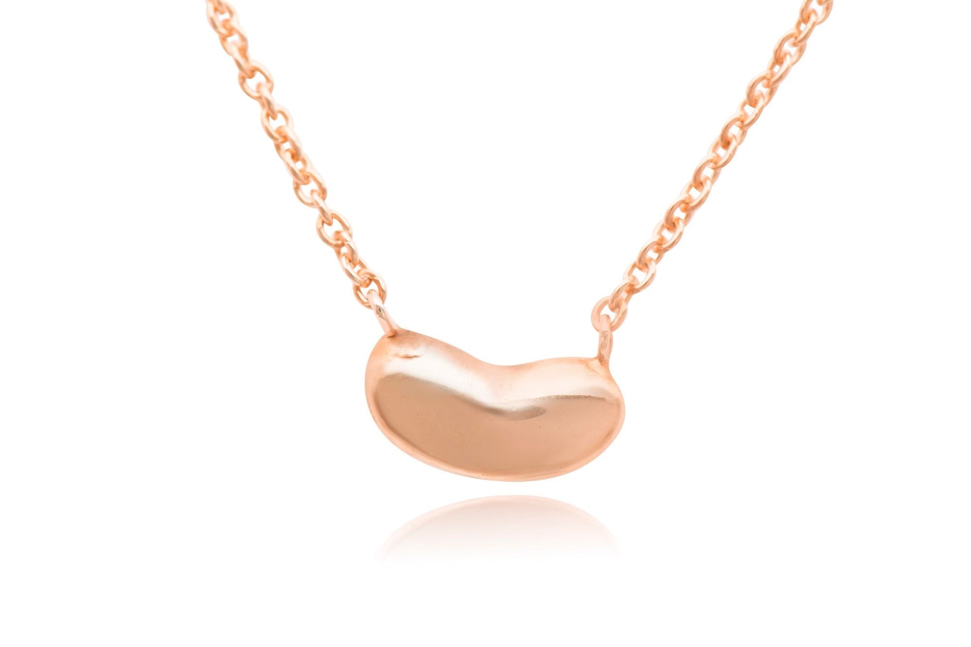 14k Gold Little Bean Necklace