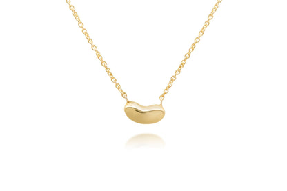 14k Gold Little Bean Necklace