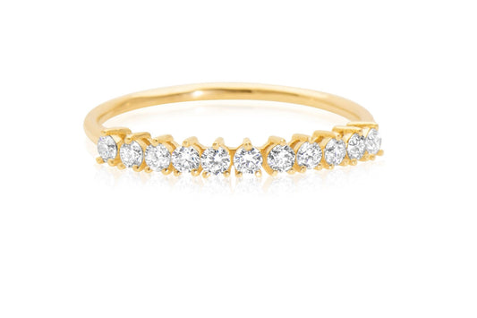 petite diamond ring