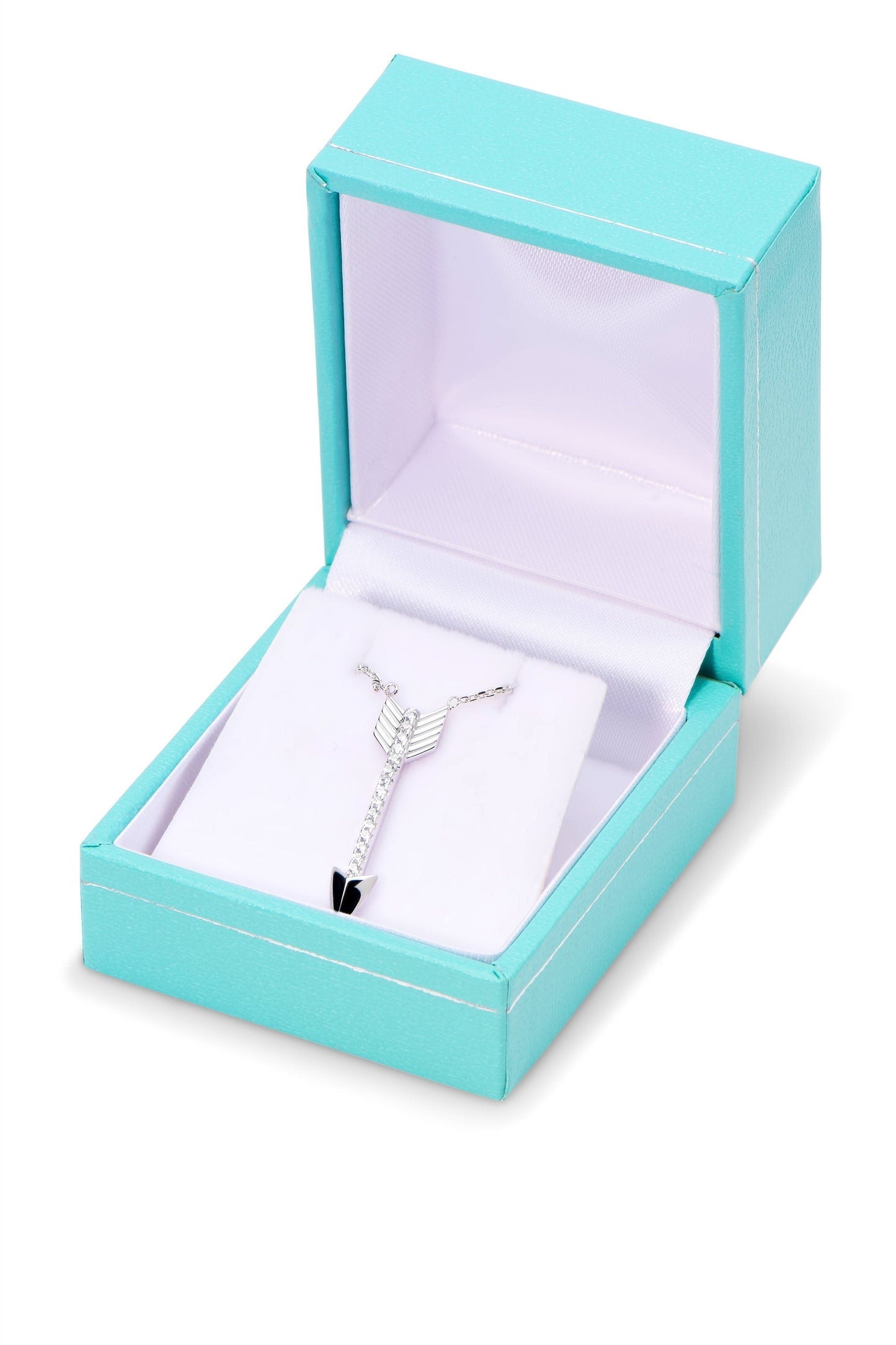 Sterling Silver Arrow Charm Necklace