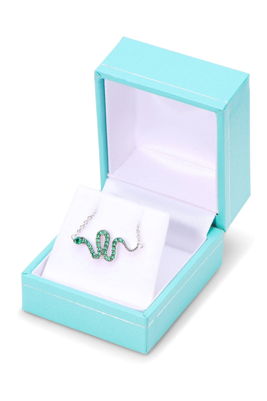 Sterling Silver Snake Necklace